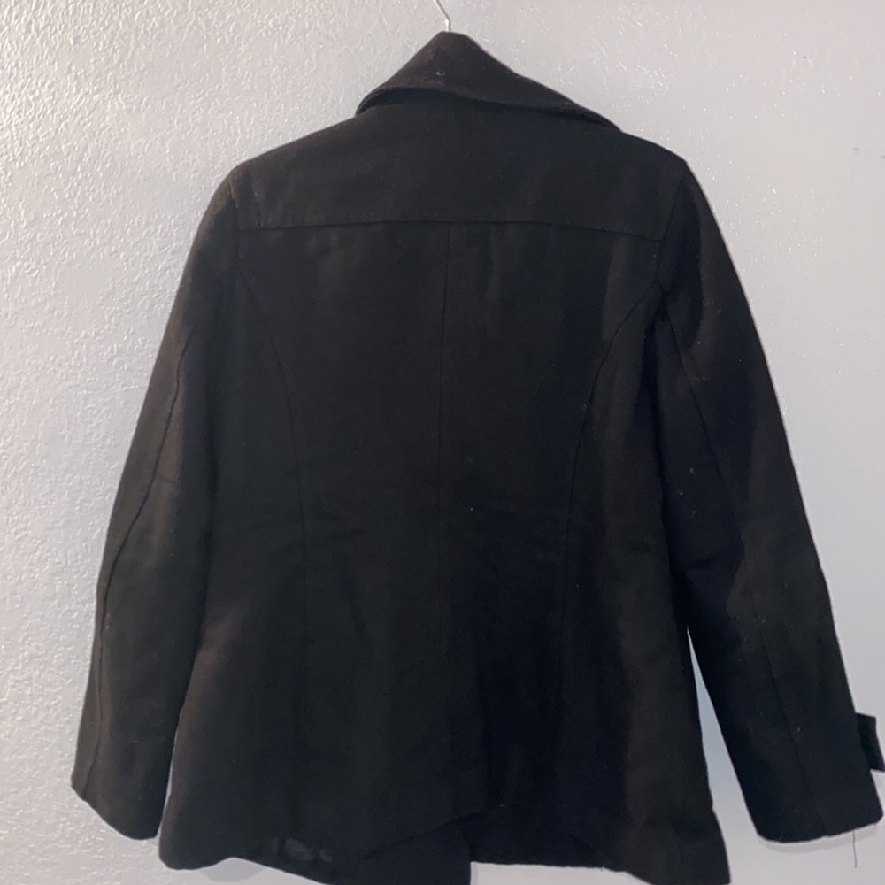 H&M Black Pea Coat - Picture 5 of 5